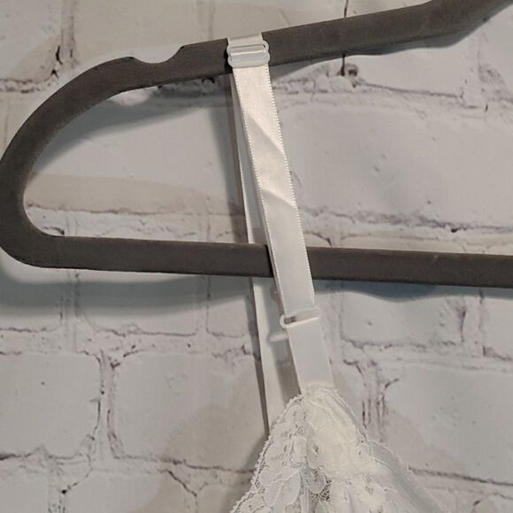 Shadow line white lace trim full slip size 38 - Picture 4 of 8